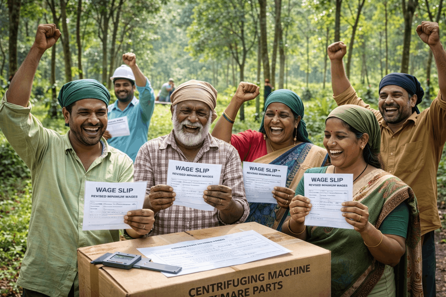 Important Update: Revision of Minimum Wages for Plantation Workers Effected Immediately