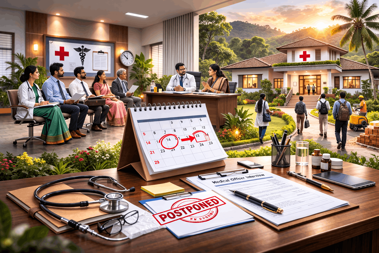 Urgent: Walk-in Interview for Estate Medical Officer Postponed to Next Week